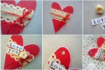 Сердечки из бумаги (6 оригинальных способов) Поделки из бумаги цветочки сердечки